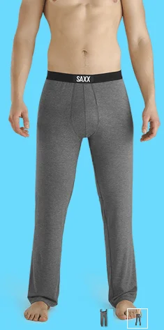 Save on stylish, high-quality clothing for every occasion – SAXX Charcoal Heather Sleepwalker Pant - SXLW32 Save on stylish, high-quality clothing for every occasion – SAXX Charcoal Heather Sleepwalker Pant - SXLW32