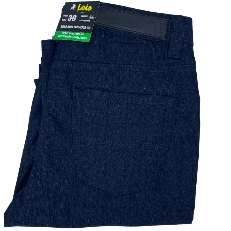 Limited-time discounts on clothing you’ll love Lois Brad Slim Casual Pant Navy - 1136-7700-33 Navy Limited-time discounts on clothing you’ll love Lois Brad Slim Casual Pant Navy - 1136-7700-33 Navy