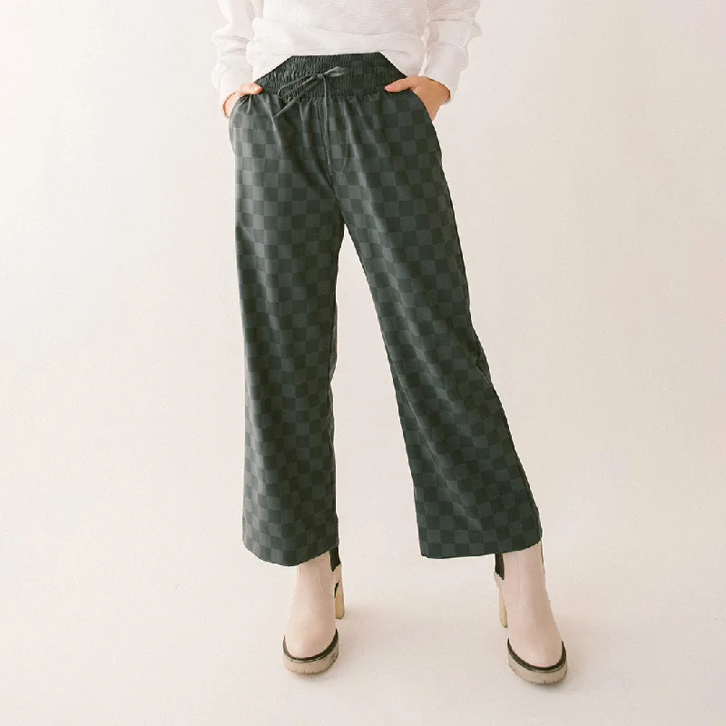 Save big on all types of clothing – Shop the sale now! Audrey Wide Leg Pants, Slate Checkers Save big on all types of clothing – Shop the sale now! Audrey Wide Leg Pants, Slate Checkers