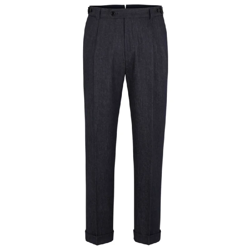 Hurry, the best clothing deals won’t last – Shop now for major savings. Relaxed-fit trousers in denim-effect wool Hurry, the best clothing deals won’t last – Shop now for major savings. Relaxed-fit trousers in denim-effect wool