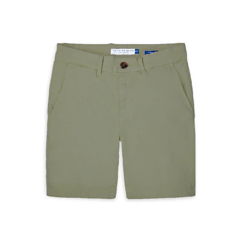 Shop new arrivals in clothing and save –  Stretch Chino Shorts - Olive