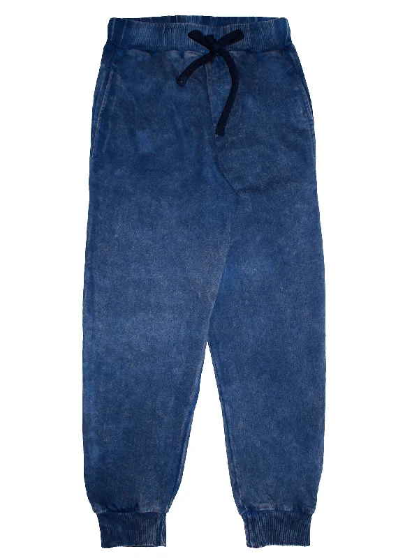 Shop new arrivals in clothing and save –  Boys Looper knit Over Dye Track Pant With Rag Wash