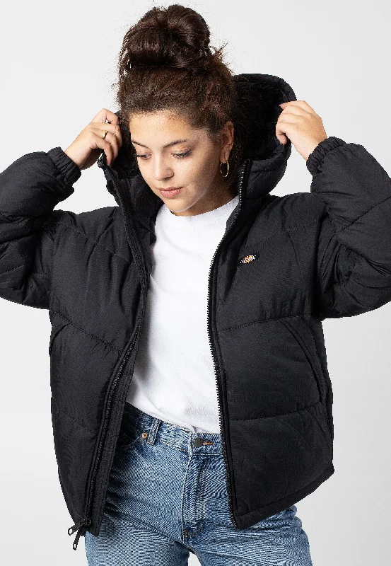 Dickies - Alatna Oversized Puffer Black - Jacket