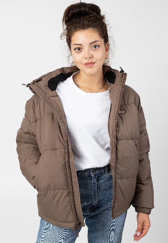 Dickies - Alatna Oversized Puffer Mushroom - Jacket