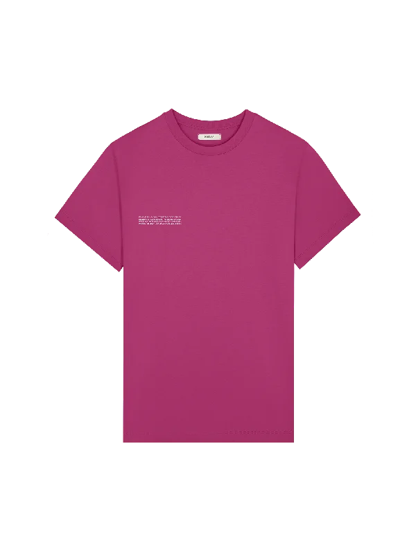 Mens 365 Midweight T-shirt—berry-purple