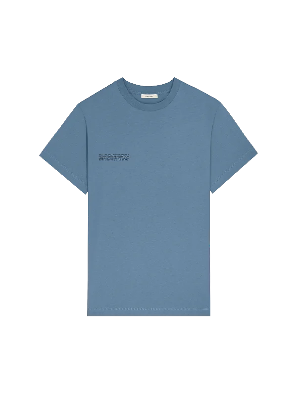 Mens 365 Midweight T-shirt—indigo blue