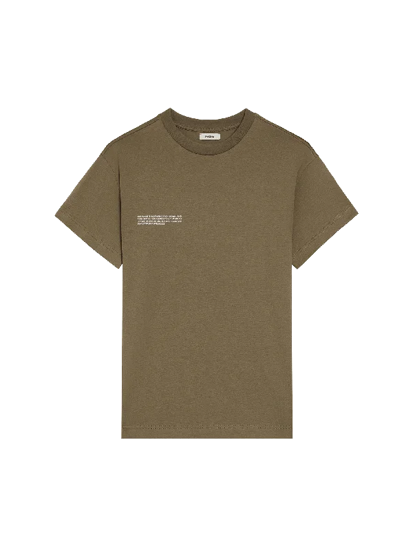 Mens In Conversion Cotton 365 T-shirt—carbon brown