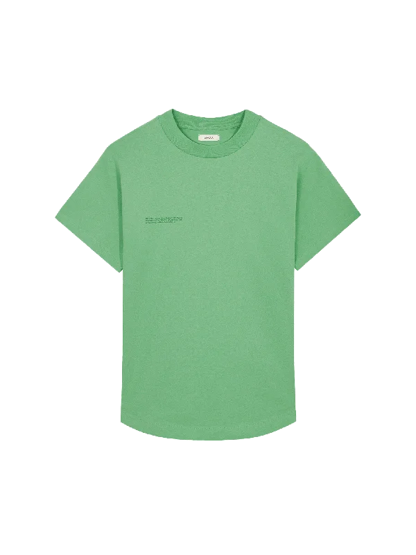 Mens Reclaimed Cotton Boxy T-shirt—reclaim jade