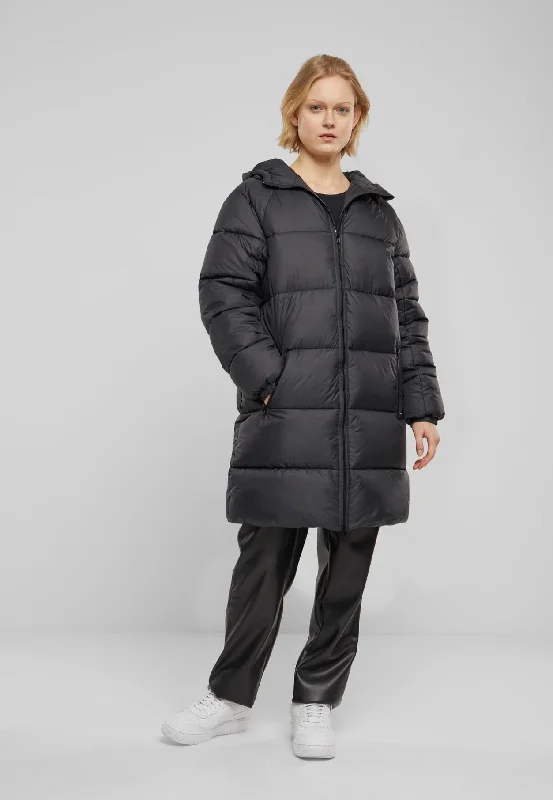 Urban Classics - Ladies Long Puffer Black - Jacket