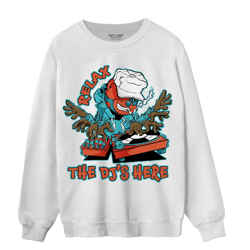 NastyJamz Dunk Low Dolphins Sweatshirt Match BER The DJ Here