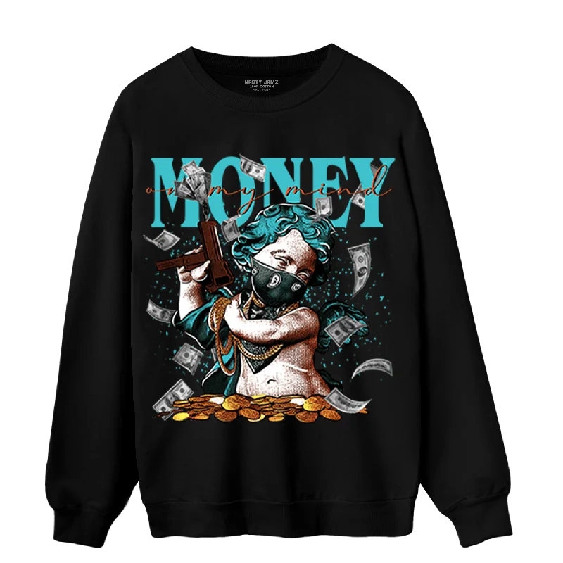 NastyJamz Dunk Low Dolphins Sweatshirt Match Money On My Mine Gang