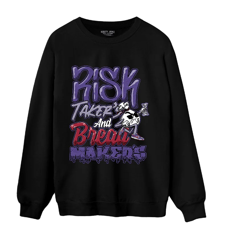 NastyJamz Dunk Low Plum Sweatshirt Match Making Our Bread