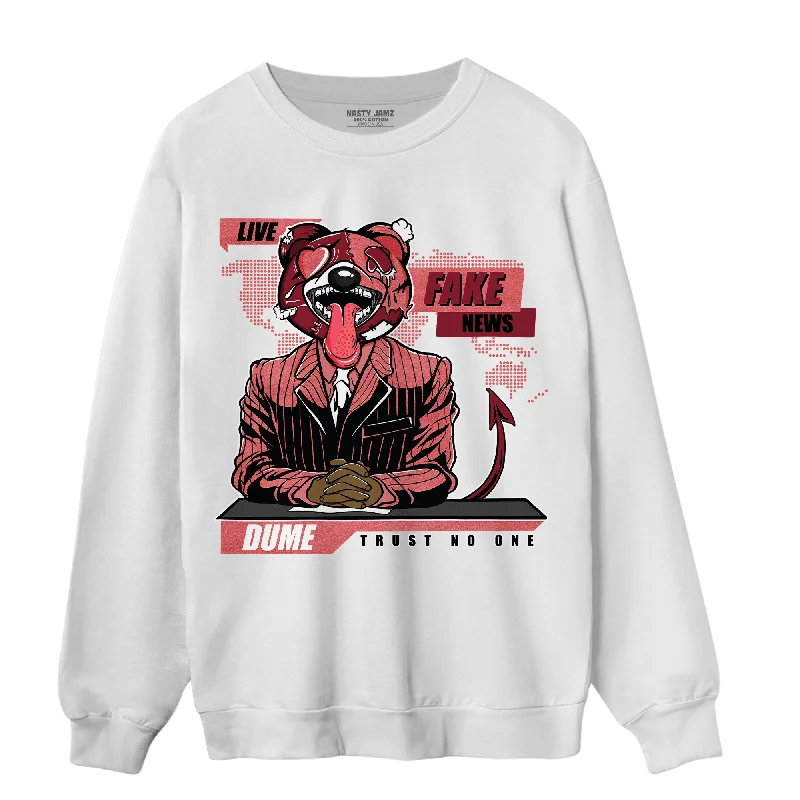 NastyJamz Dunk Low WMNS Valentine Day Sweatshirt Match News Presenter BER