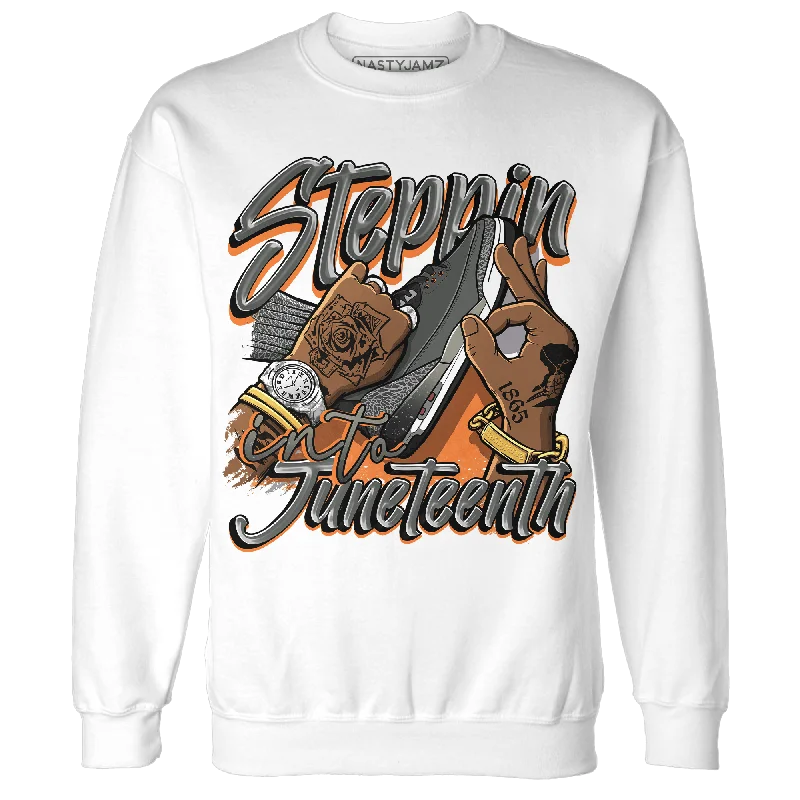 NastyJamz Fear Pack 3s Sweatshirt Match Step Into Juneteenth