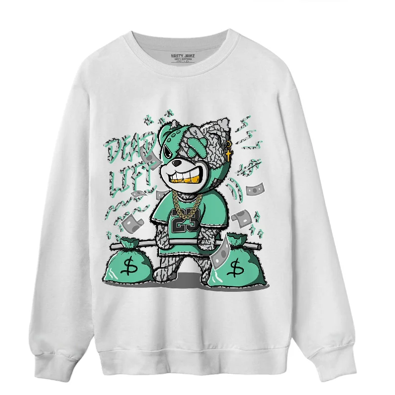 NastyJamz Green Glow 3s Sweatshirt Match BER 23 Deadlift