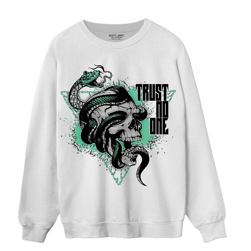 NastyJamz Green Glow 3s Sweatshirt Match Dont Trust Any