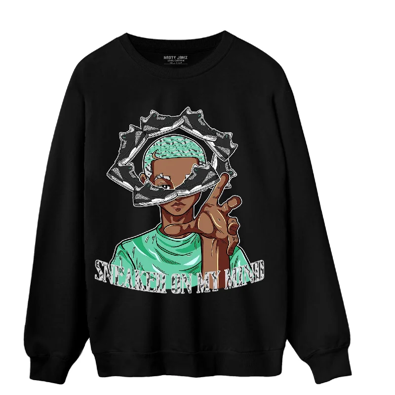 NastyJamz Green Glow 3s Sweatshirt Match Sneaker On My Mind