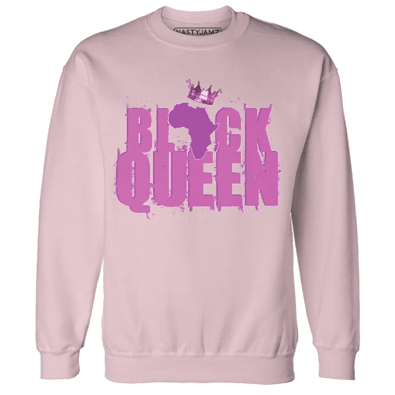 NastyJamz GS Hyper Violet 4s Sweatshirt Match Black King Crown