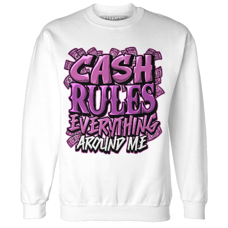 NastyJamz GS Hyper Violet 4s Sweatshirt Match Cash Rule E A M