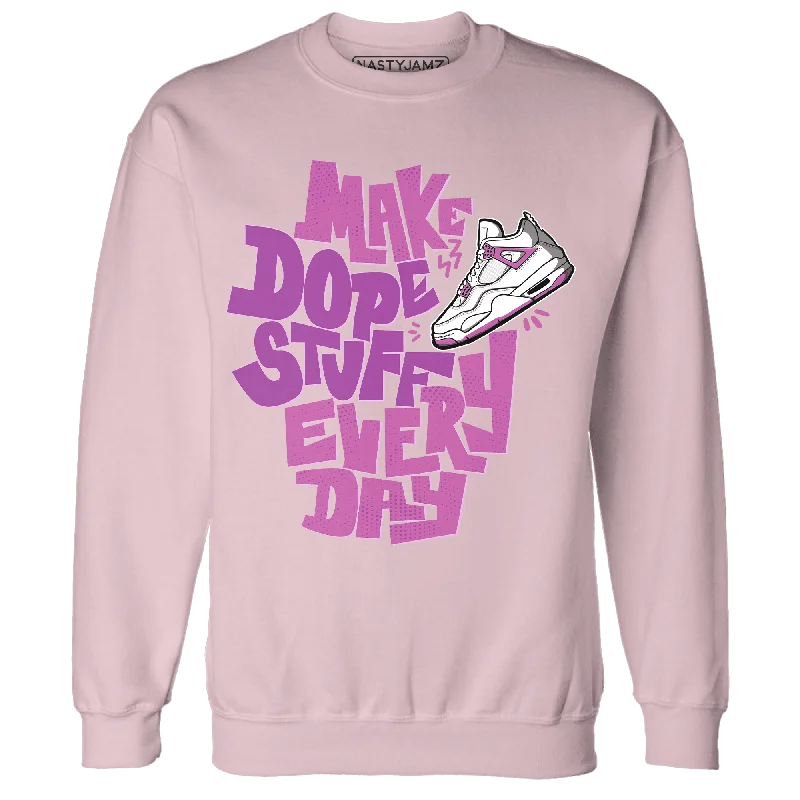 NastyJamz GS Hyper Violet 4s Sweatshirt Match Dope Sneaker