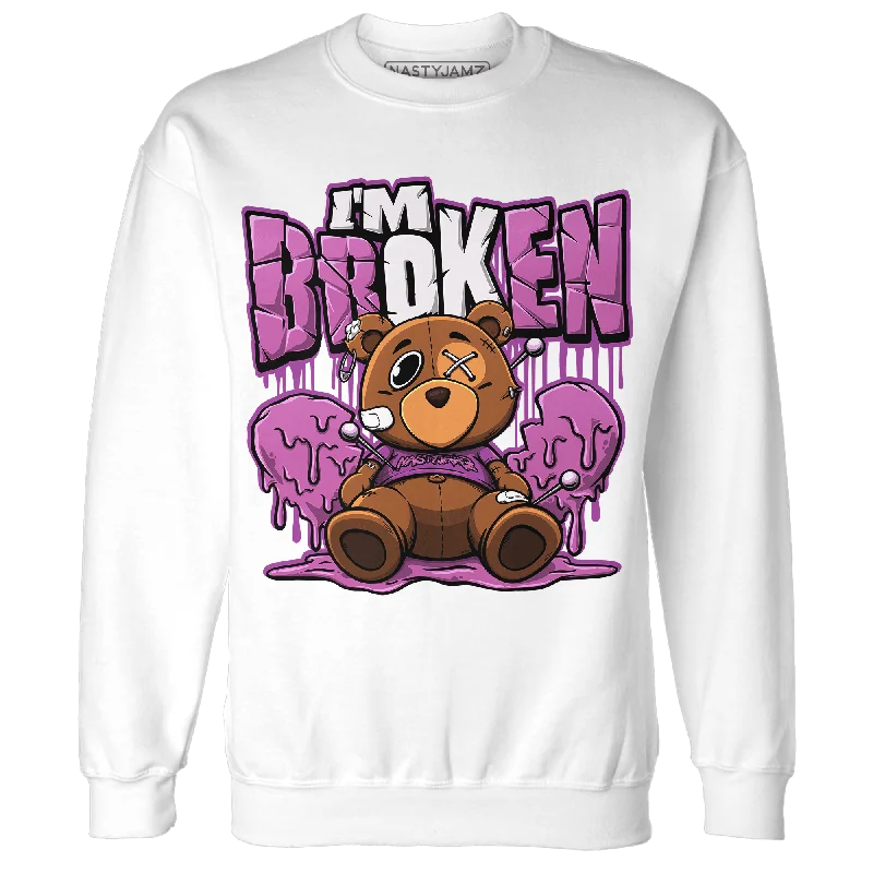 NastyJamz GS Hyper Violet 4s Sweatshirt Match Im Broken BER