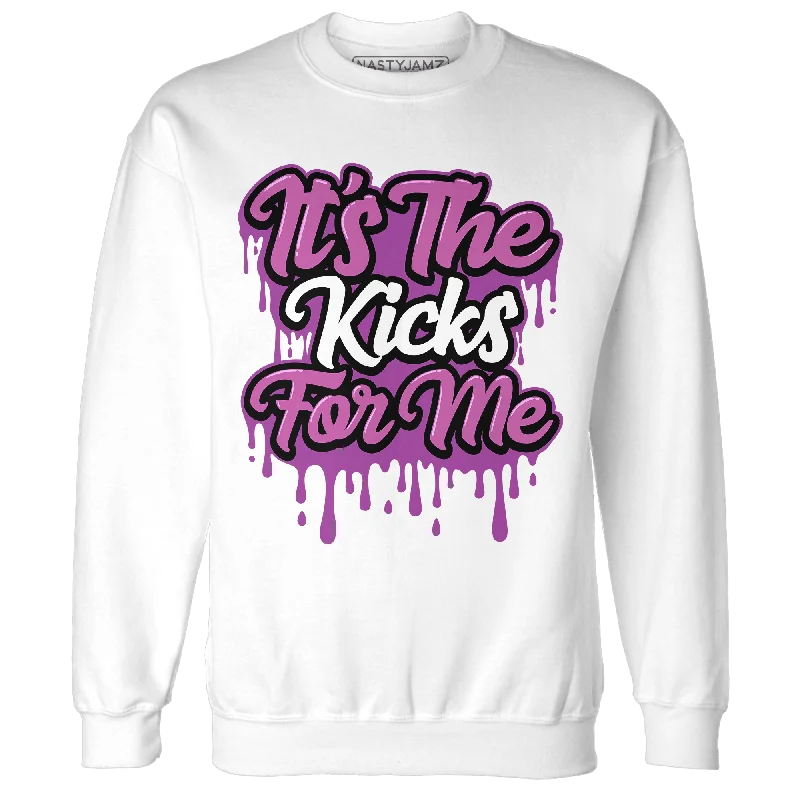 NastyJamz GS Hyper Violet 4s Sweatshirt Match Its The Kicks