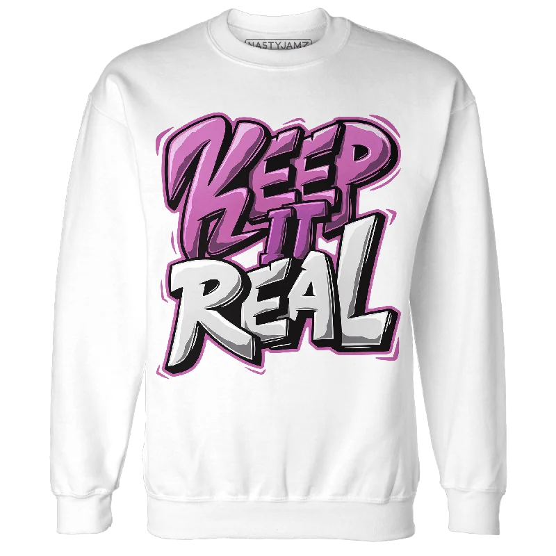 NastyJamz GS Hyper Violet 4s Sweatshirt Match Keep Real