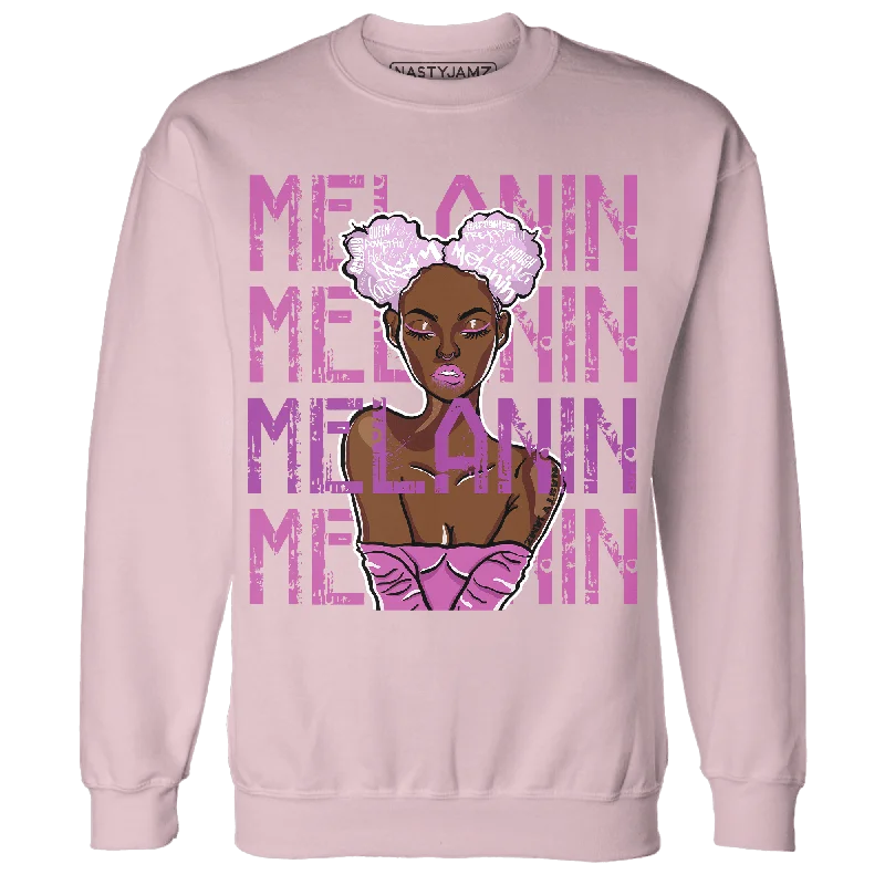 NastyJamz GS Hyper Violet 4s Sweatshirt Match Melanin Girl