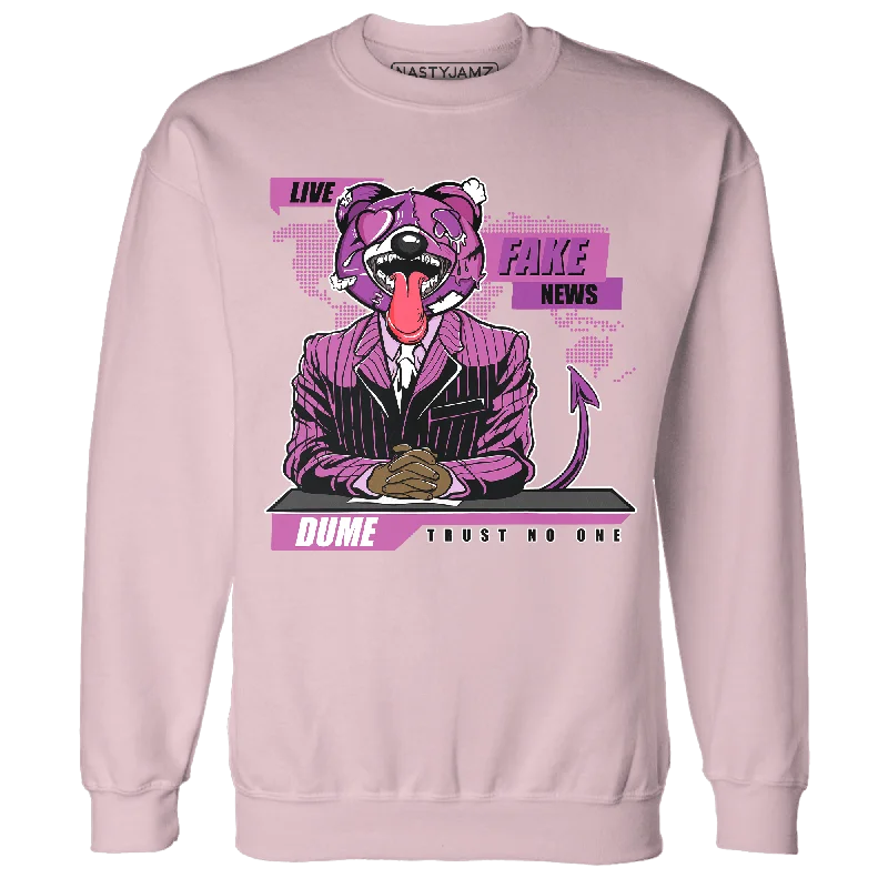 NastyJamz GS Hyper Violet 4s Sweatshirt Match News Presenter BER