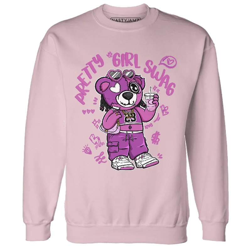 NastyJamz GS Hyper Violet 4s Sweatshirt Match Pretty Girl Swag BER