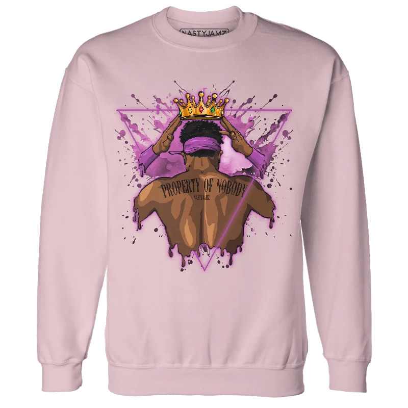 NastyJamz GS Hyper Violet 4s Sweatshirt Match Property Of Nobody