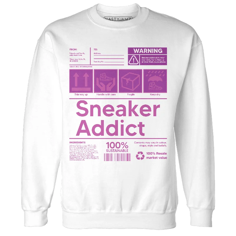 NastyJamz GS Hyper Violet 4s Sweatshirt Match Sneaker Addict