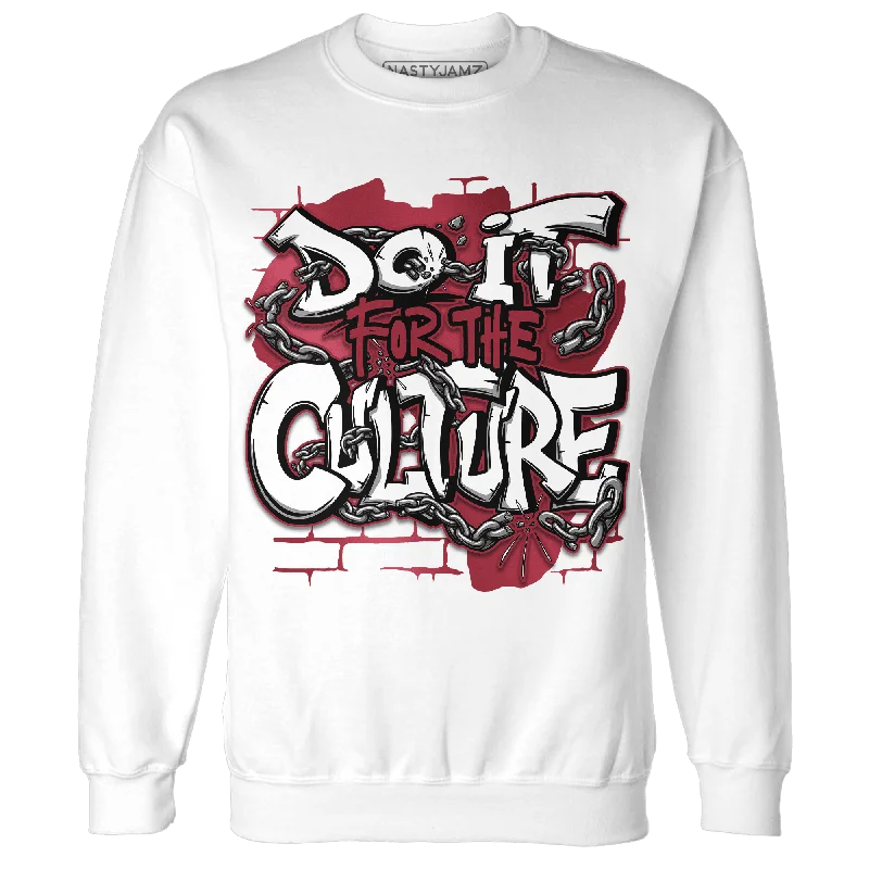 NastyJamz High 85 Metallic Burgundy 1s Sweatshirt Match Do It For Culture