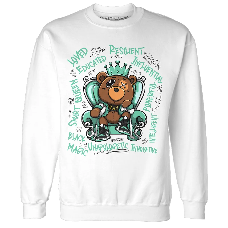 NastyJamz High OG Green Glow 1s Sweatshirt Match BER Self Definition