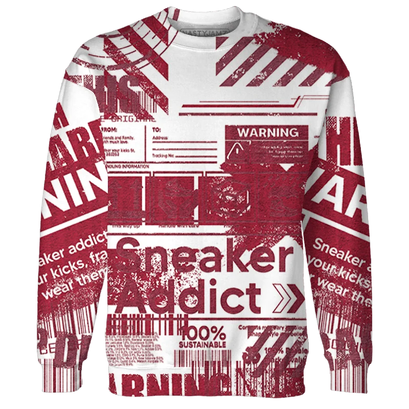 Shop affordable clothing for men – Up to 60% off! NastyJamz High White Team Red 1s Sweatshirt Match Sneaker Addict 3D All-Over Print Warning Shop affordable clothing for men – Up to 60% off! NastyJamz High White Team Red 1s Sweatshirt Match Sneaker Addict 3D All-Over Print Warning