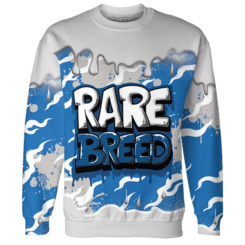 NastyJamz Industrial Blue 4s Sweatshirt Match Rare Breed 3D All-Over Print Drippin