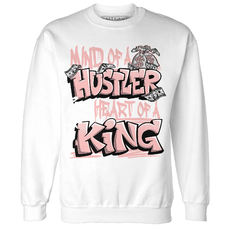 NastyJamz Low Legend Pink 11s Sweatshirt Match Hustler Heart King