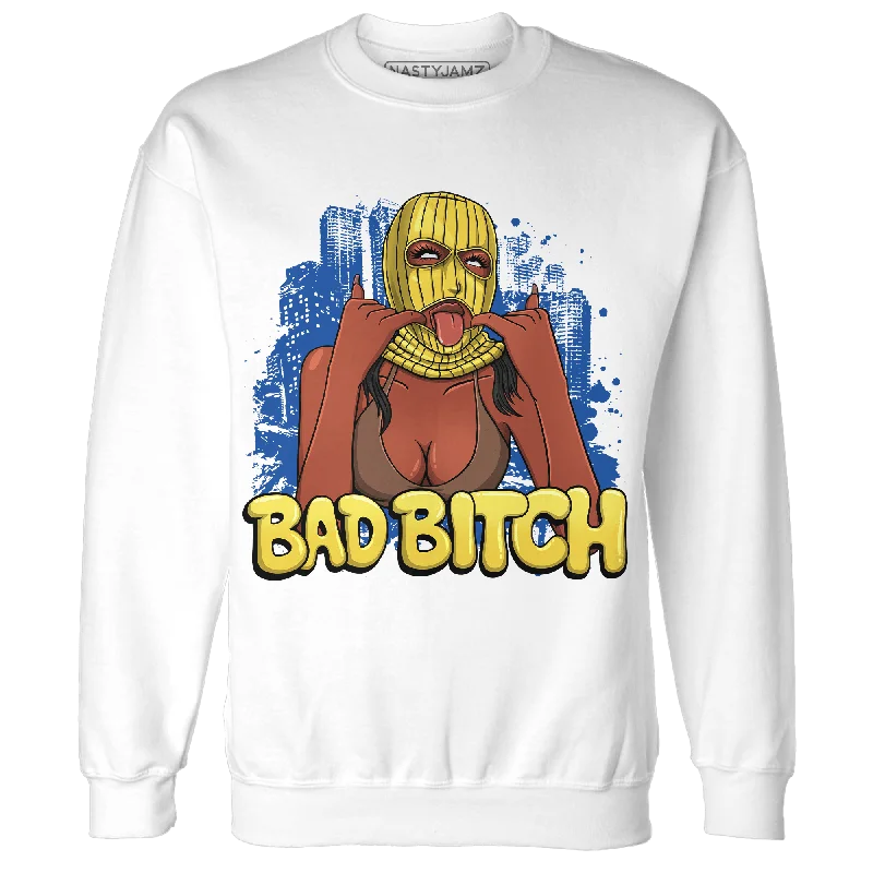 NastyJamz Low OG Canary TVSC 1s Sweatshirt Match Gangster Bad Bitch