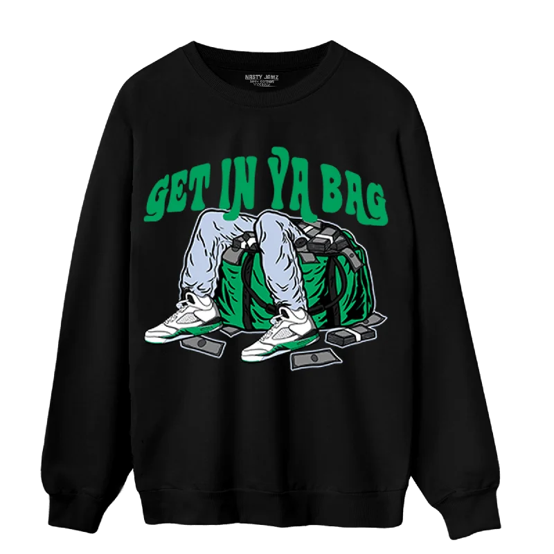 NastyJamz Lucky Green 5s Sweatshirt Match Get In Ya Bag