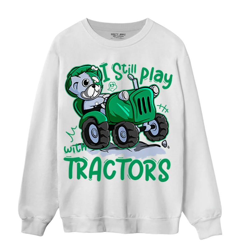 NastyJamz Lucky Green 5s Sweatshirt Match Play With Tractors BER