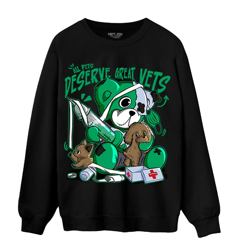 NastyJamz Lucky Green 5s Sweatshirt Match Veterinary BER