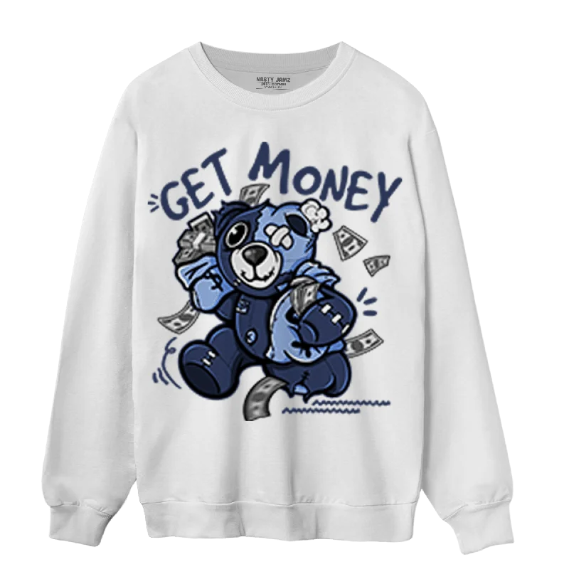 NastyJamz Midnight Navy 5s Sweatshirt Match Get  Money BER