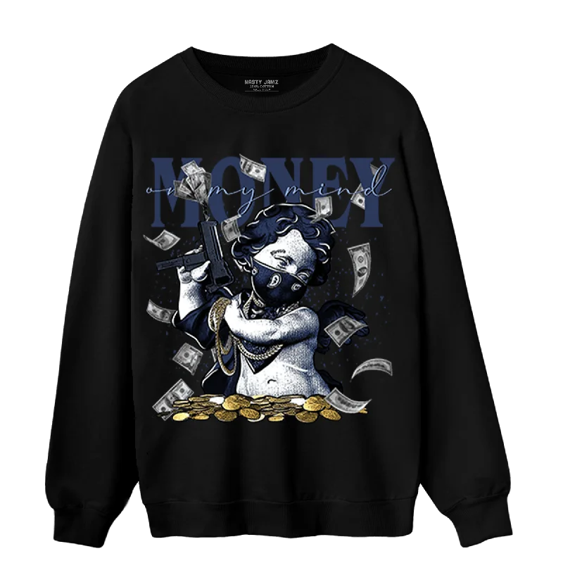 Shop now for the latest fashion trends and enjoy special promotions! NastyJamz Midnight Navy 5s Sweatshirt Match Money On My Mine Gang Shop now for the latest fashion trends and enjoy special promotions! NastyJamz Midnight Navy 5s Sweatshirt Match Money On My Mine Gang