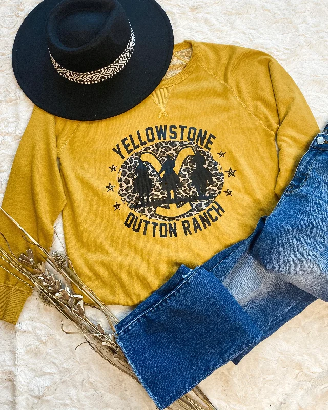 Mustard Dutton Ranch Sweatshirt