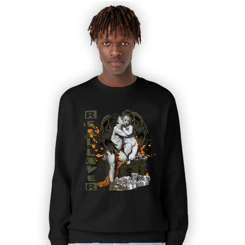 NastyJamz Olive 5s Sweatshirt Match Real Lover Angel