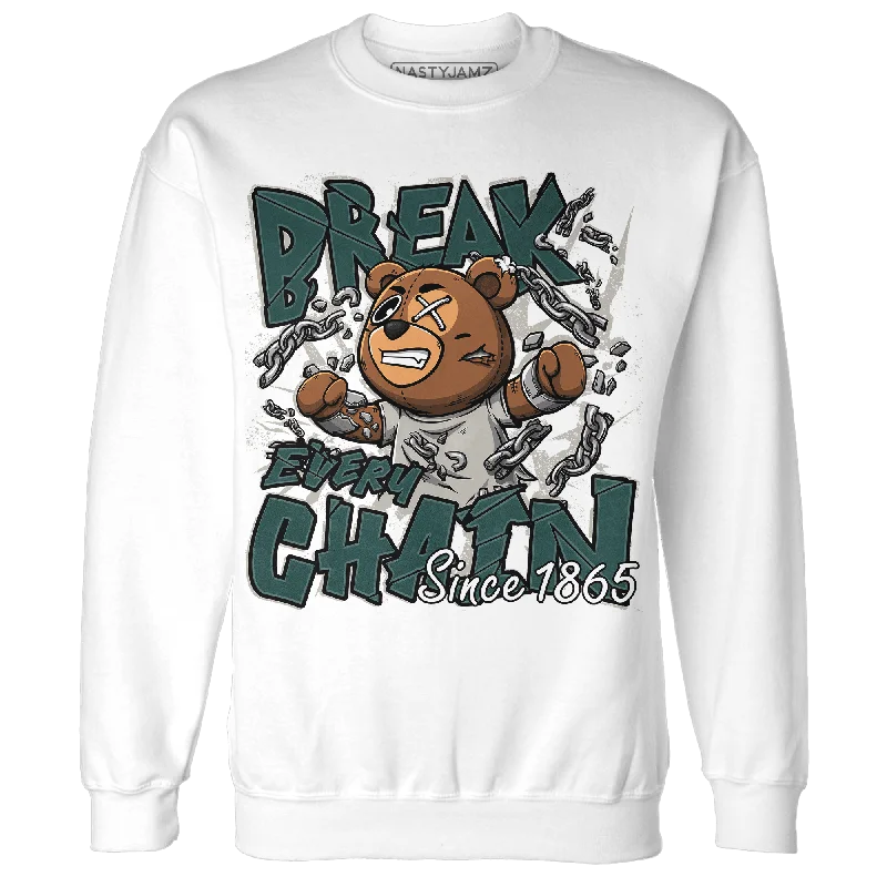 NastyJamz Oxidized Green 4s Sweatshirt Match BER Break Chain