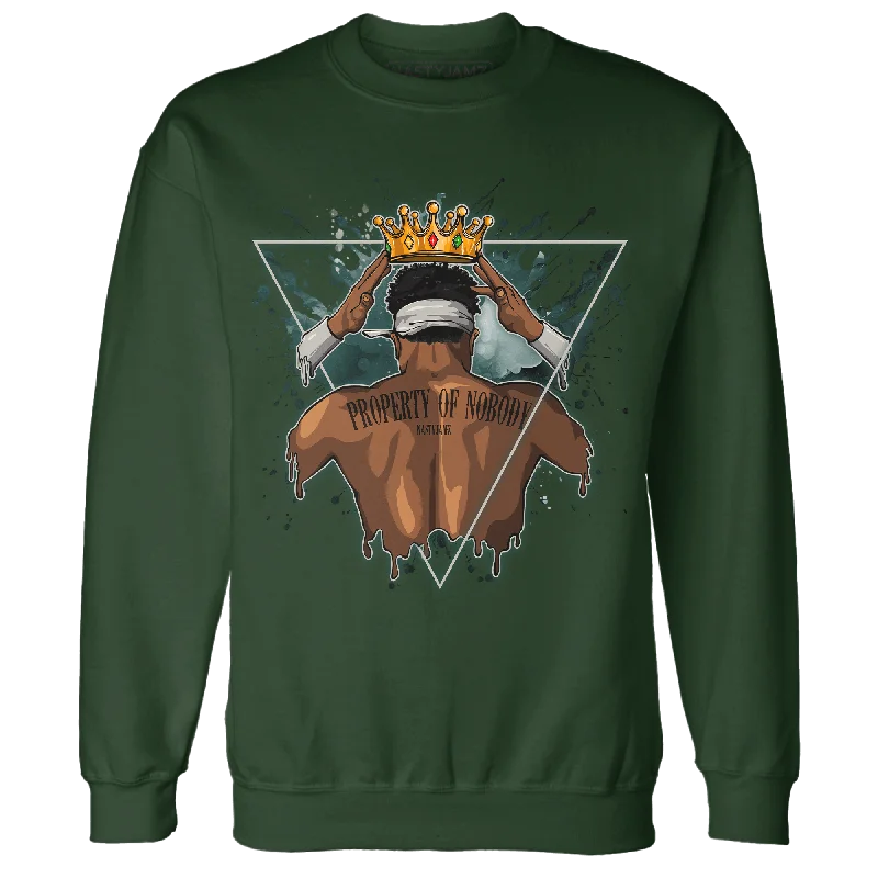 NastyJamz Oxidized Green 4s Sweatshirt Match Property Of Nobody