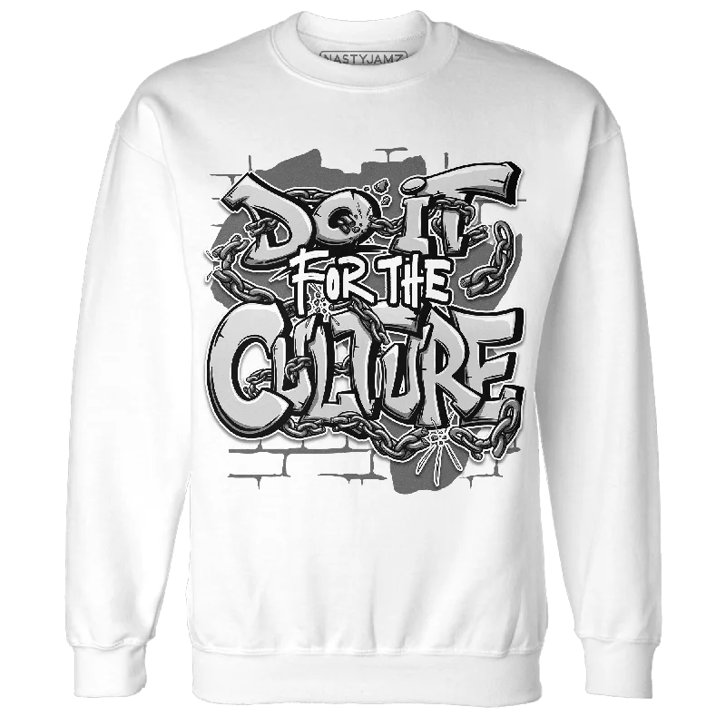 NastyJamz Retro High OG Black White 1s Sweatshirt Match Do It For Culture