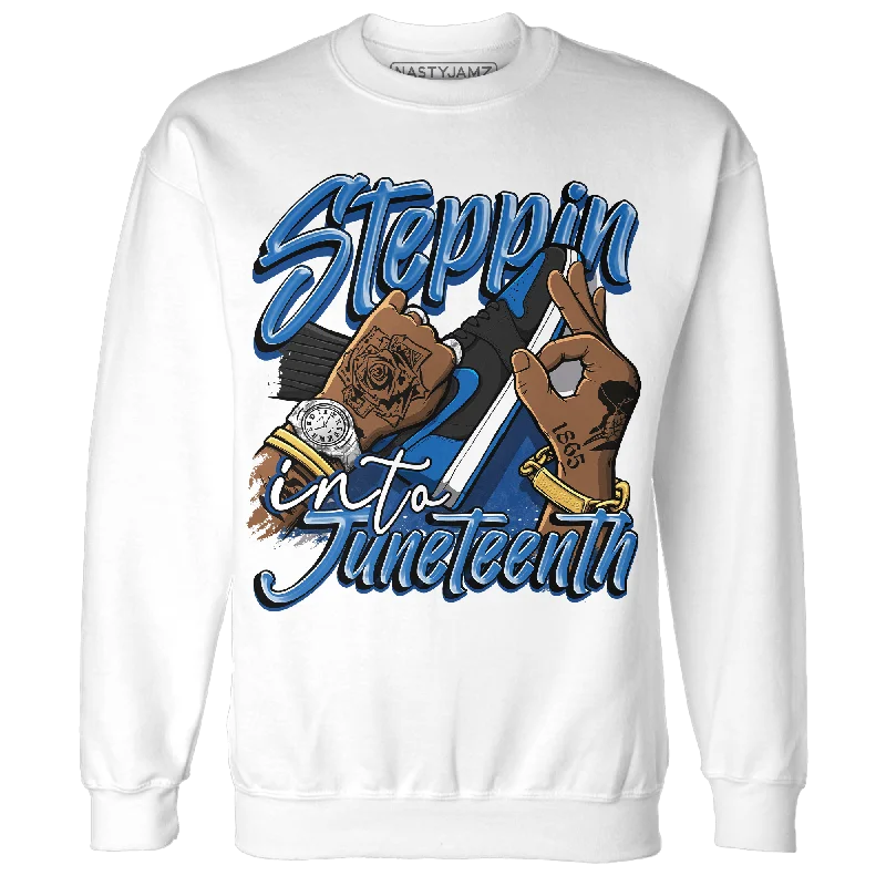 NastyJamz Royal Reimagined 1s Sweatshirt Match Step Into Juneteenth