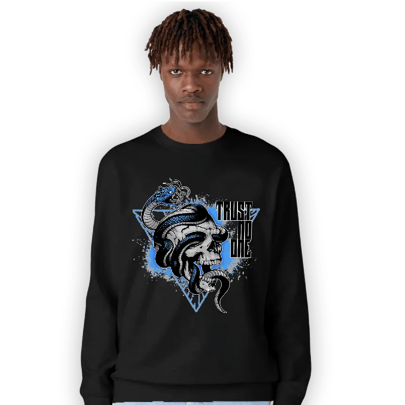 NastyJamz University Blue 5s Sweatshirt Match Dont Trust Any